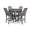 Ensemble de bar rond 5 pièces Vineyard-29563488