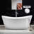 71" x 32" Freestanding Soaking Acrylic Bathtub-100500619-50948201