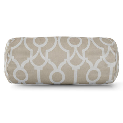Athens Geometric Outdoor Reversible Throw Pillow