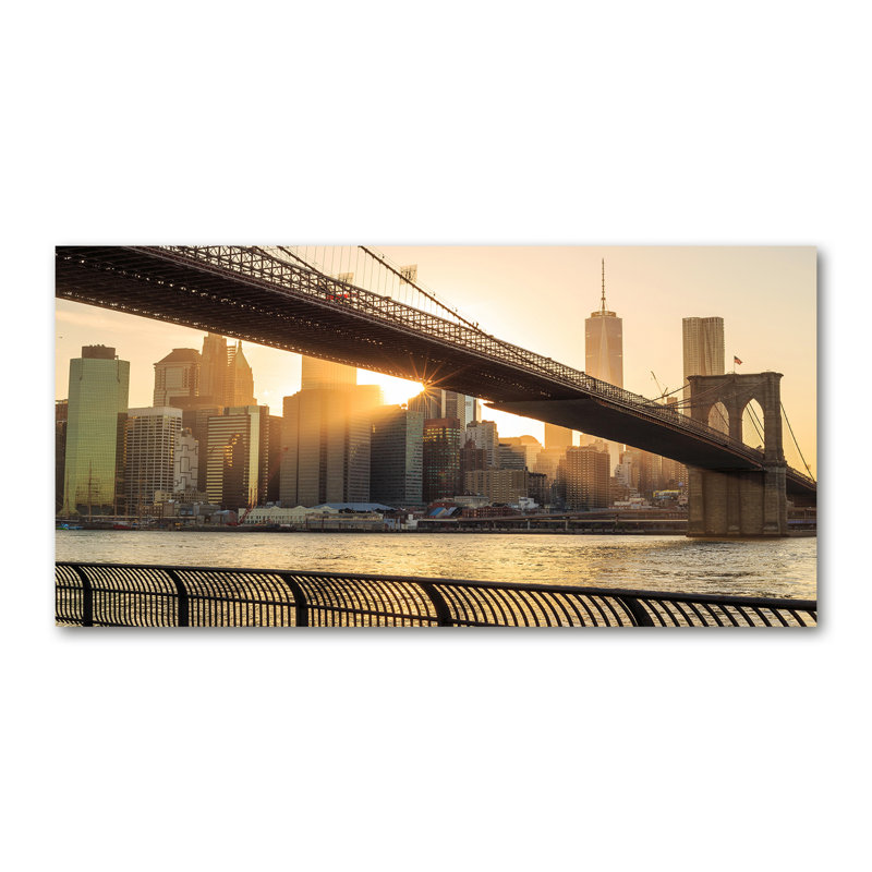 Brooklyn Bridge - Wrapped Canvas Print