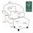 Swivel Barrel Accent Chair With Ottoman Bouclé Upholstery Modern Lounge Set(Set Of 2)-1905135621