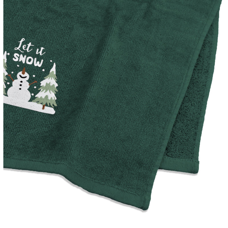 Cotton Tea Towel Kitchen Towel, Green