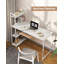 Atreau L-Shaped Metal Base Computer Table-1684190162