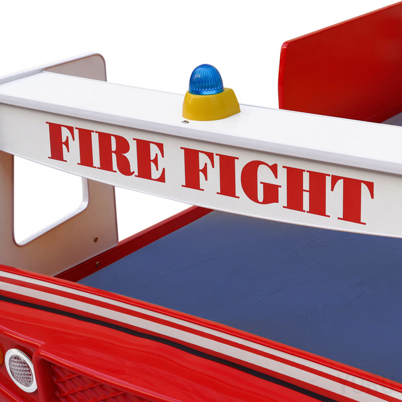 Lit de camion de pompiers Little Heroes