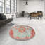 Bleu oriental/rouge/beige Tapis décoratif-373918187
