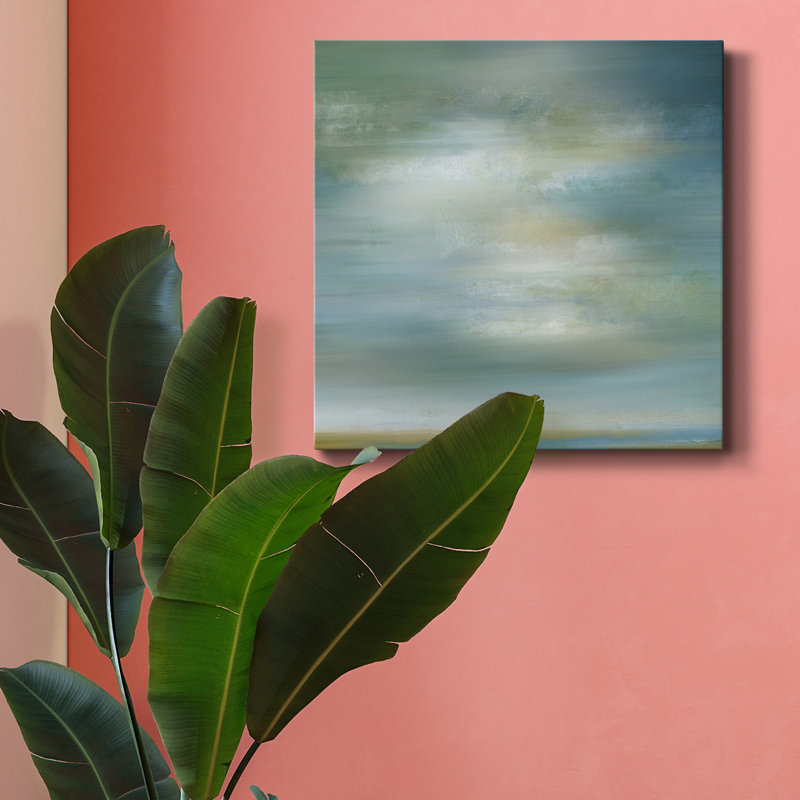 Misty Clouds - Impression sur toile tendue, H 10 po x l 10 po x P 1,5 po