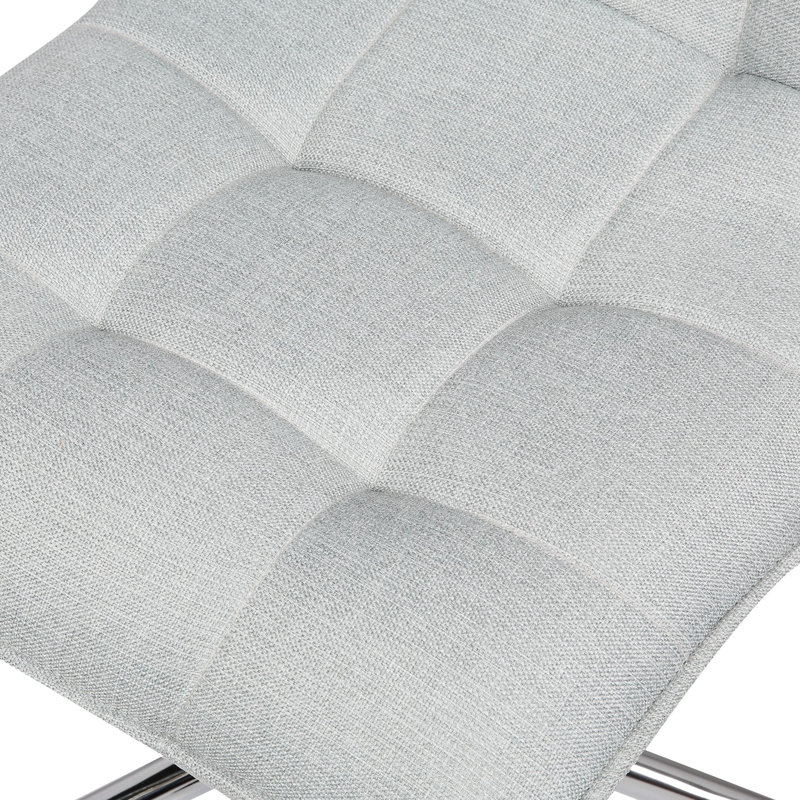 Andover Mills™ Geraghty Fabric Office Chair with Metal Base & Reviews | Wayfair