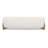 Alpine 90.5" Sherpa Sofa, Ivory White Boucle