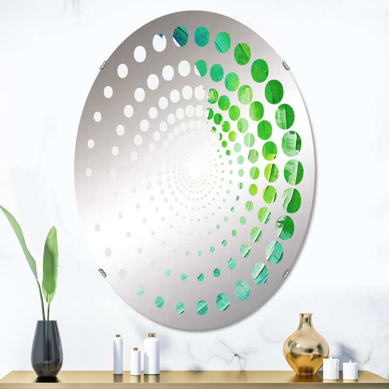 Miroir mural oval, 35,4 po x 23,6 po