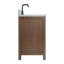 Meuble-lavabo sur pied simple 67 po avec plateau en marbre Grevera-132365652-121089635