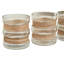3 Piece Glass Tabletop Tealight Holder Set