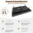 3-in-1 Convertible Futon Sofa Bed, Dual Armrest Styles, Heavy-Duty Compact Loveseat-1324285052