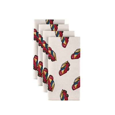 Uriel Polyester Abstract Square Napkin