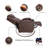 Polyester and Metal Frame Power Lift Recliner with Storage -786876506