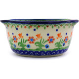 Spring Flowers Handmade Stoneware Teacup