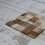 Carreau de mosaïque murale en bois 11 pi 8 po x l 11 7/8 po x P 1/2 po Heritage Boat, finition naturelle (paquet de 11)