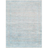 Canvello Transitional Hand-Knotted Silk & Wool Area Rug- 8'11" X 12'
