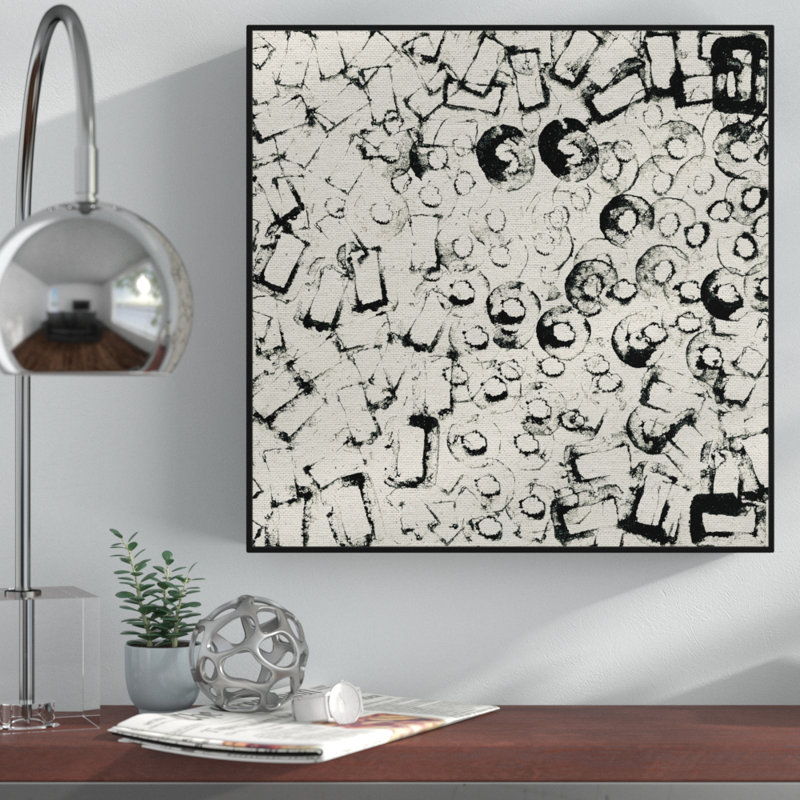 «Incoherent Projection II», reproduction sur toile flottante, H 48 po x l 48 po x P 3,5 po