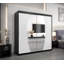 Daucourt 3 Door Sliding Wardrobe-71486064-88250155