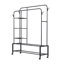 Eirny 120cm Rolling Clothing Rack