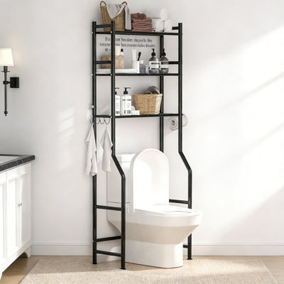 Iron Over The Toilet Storage