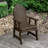 Anette Outdoor Adirondack Chair With Table-818309916