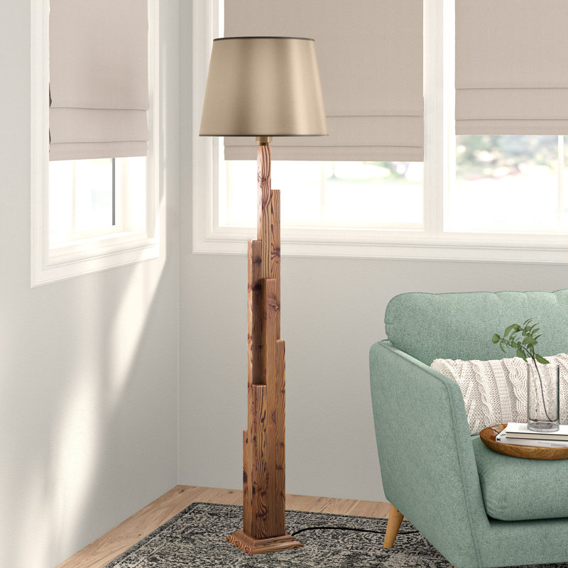 Providence 165cm Matte Novelty Floor Lamp, Light Beige