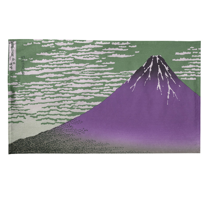 Hague Tea Towel Kitchen Towel, Purple/Green, Poly Twill