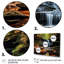 Pennsylvanie, Ricketts Glen State Park - Pennsylvanie, art mural sur toile-1208737724-1208737701