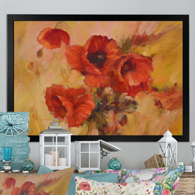 " Blooming Poppies X "