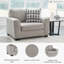 Fauteuil surdimensionné Kermon