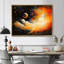 «Heavenly Borps Dark Galaxy - Space», reproduction sur toile-355124913-355124916-355124926