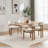 Wooden Dining Chairs Set Of 2, Modern Fabric Upholstered Chairs For Kitchen And Dining Room, Ideal For Farmhouse Decor-120214089
