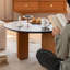Table basse en bois de cerisier