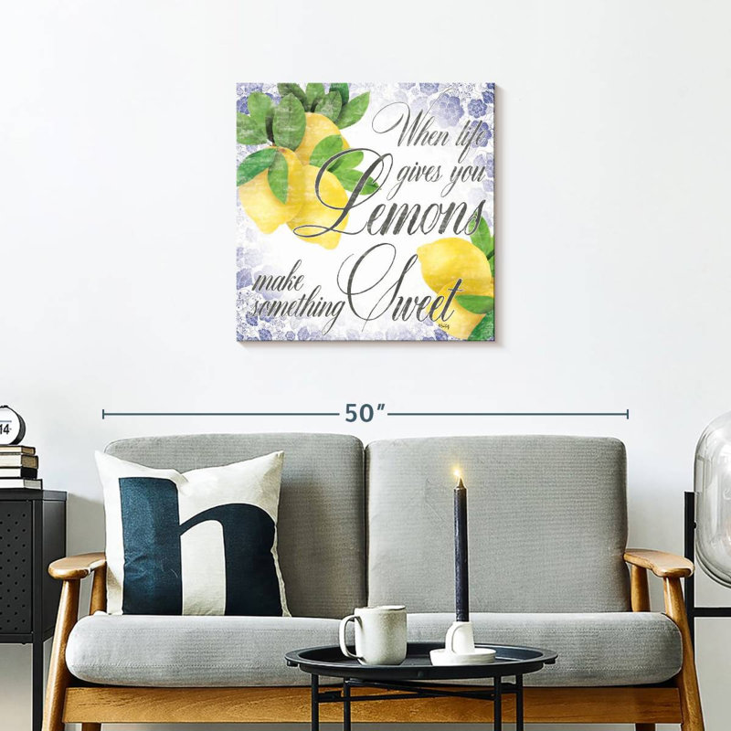 Citrons d'été Tergel II, H 24 po x l 24 po