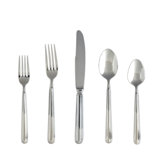 Metropolitan 5 Piece 18/10 Stainless Steel Flatware Set, Service for 1