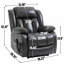 Fauteuil inclinable électrique à deux moteurs avec massage à 8 points et chauffage lombaire Infinite-116162696