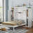 Murphy Bed With Solid Wood Frame, Murphy Bed Cabinet With 2 Wardrobes And Storage Shelves-2036146166-2029131737