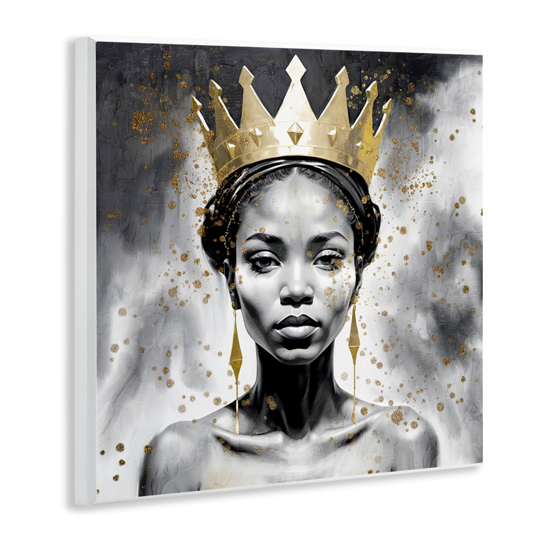 «Woman in Crown Gazing», art mural par Kim Allen