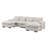 Nyerere 123.24" Upholstered Sectional-94393883
