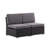Brodyn Wicker Outdoor Armless Lounge Chair-950920934