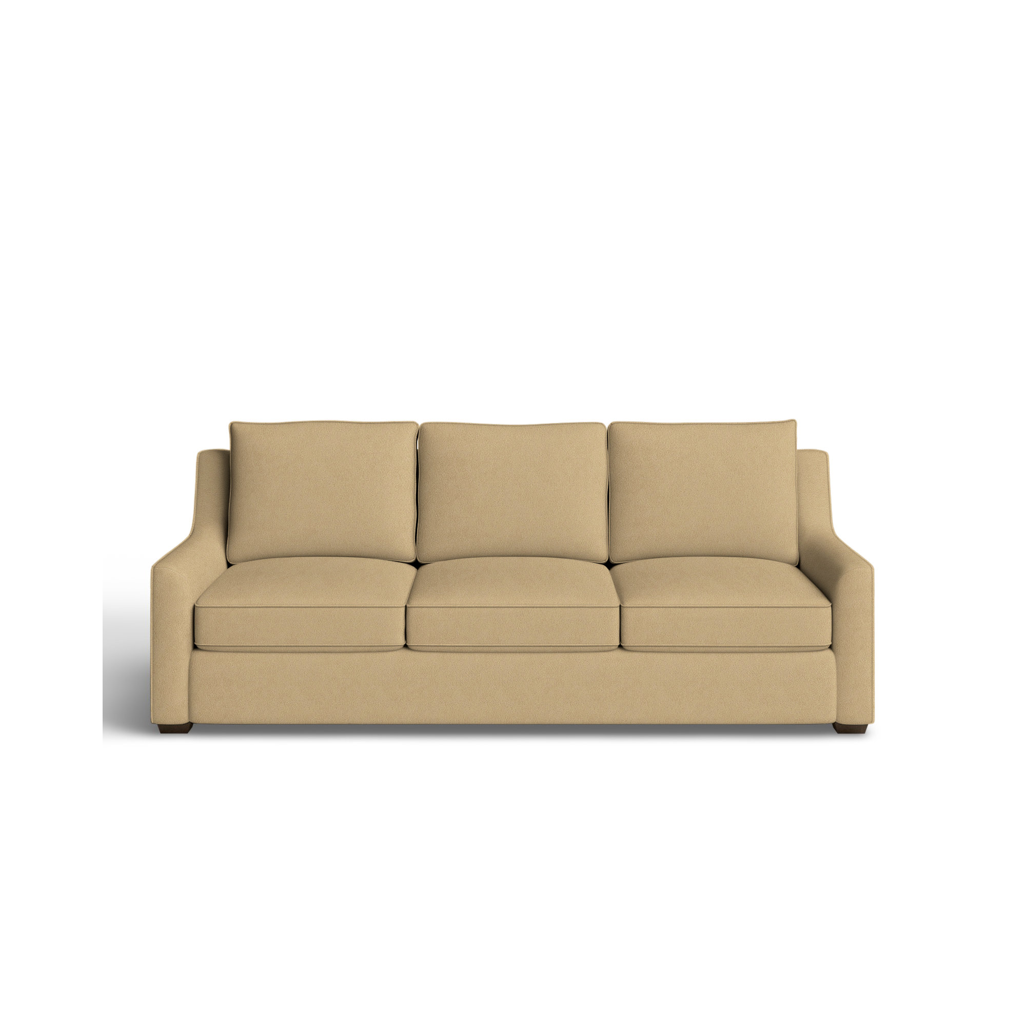 Gemi 80'' Upholstered Sofa, Bella Toast Performance Velvet
