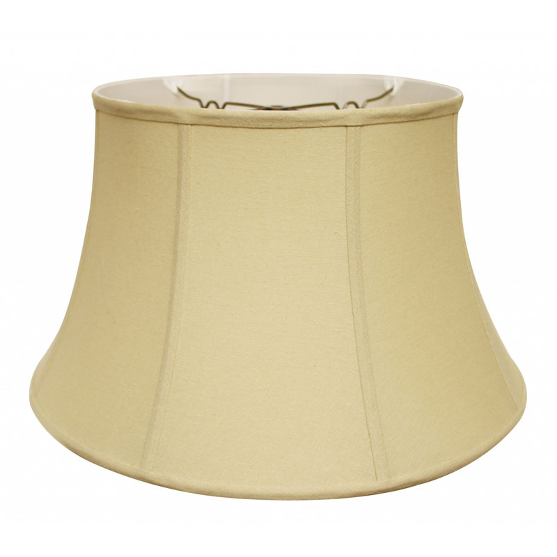 19" Inherent Drum Linen Lampshade, Tan
