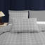 Premium Duvet Cover Set Double Brushed Microfiber Reversible With Zipper Closure & Corner Ties-121934377