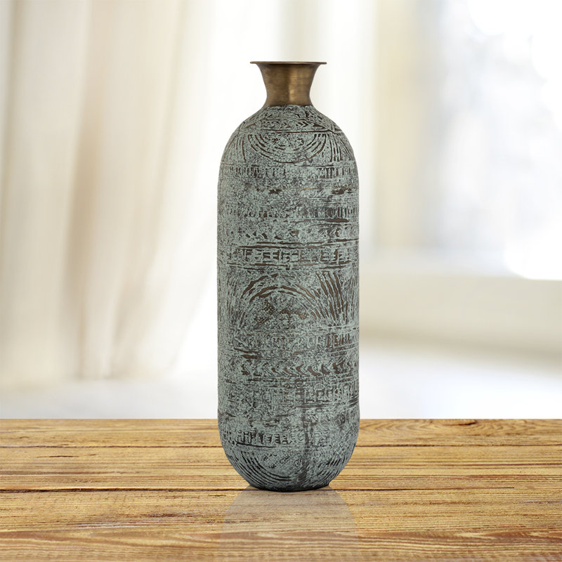 Handmade Metal Table Vase