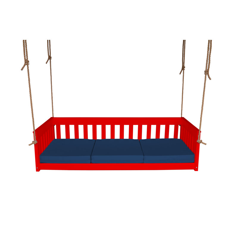 Siège de balançoire Dextra, Bleu marine, Rouge vif