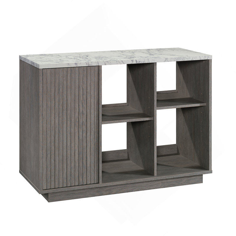 Accent Storage Cabinet, Gray Finish