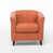 Tissu orange