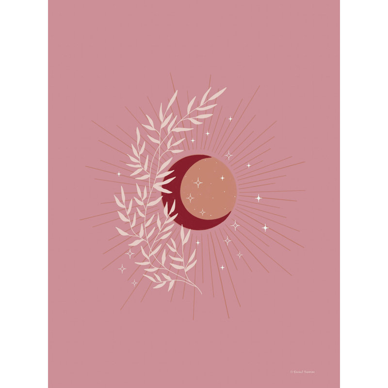 «The Moon, Sun and Earth», impression sur toile tendue, H 16 po x l 12 po
