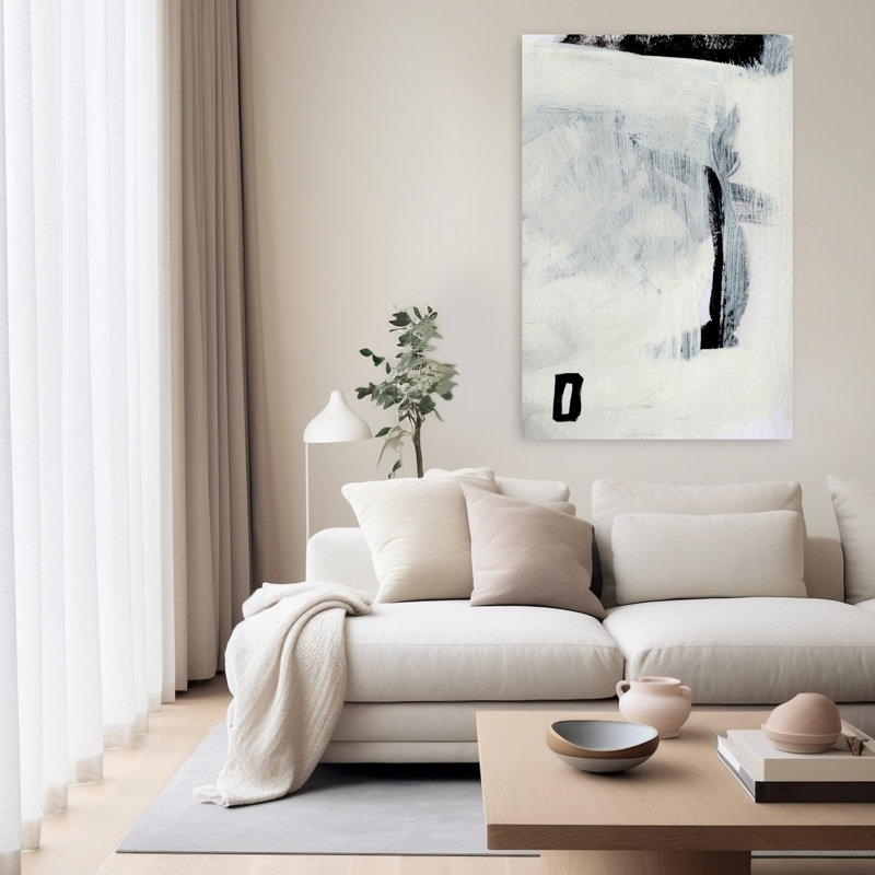 Art contemporain contemporain abstrait, H 60 po x l 40 po